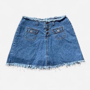 Vintage northcrest Women's denim Blue Skirt